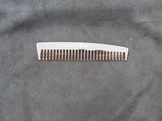 Metal hair comb, professional barber hair comb, promotional gift, metal polishing, aluminium components. Cat, dog, pet